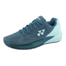 Yonex Tennisschuhe Power Cushion Eclipsion 5 Allcourt (Stabilität) 2024 blaugrün Herren